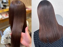 COHTA hair salon 水戸 髪質改善/ブリーチ/ダブルカラー【12月下旬OPEN（予定）】の雰囲気（#髪質改善ストレートで艶感が出て、サラサラな髪に＊[水戸/韓国]）