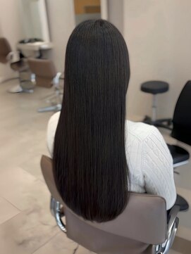 ソヨン 栄2号店(SOYON) トリートメント/ダークブラウン/髪質改善/ロングヘア/レイヤー