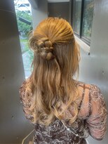 プランツヘアー&nbsp;カチモリハーフアップ