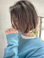 ルーファス 恵比寿南(Ruufus)&nbsp;40代50代/立体感ショート/白髪カバー＆ツヤ髪