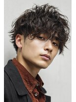 ハロオム(Halo homme) ワックスひとつで決まる!ナチュラルウェーブパーマ