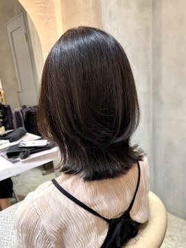 ロンド エスポワール 錦糸町(Lond espoir) ◯20代30代40代50代ダークパープル/レイヤーボブくびれレイヤーf