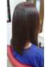【うねりやくせ毛で気になる方】縮毛矯正(ロング) ¥12500