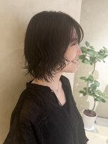 カウチ ヘアー ドレッシング(COUCH Hair Dressing) 濡れ感ウェーブボブ×シースルーバング