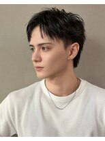 サンドナル メンズ 鹿児島天文館(sand NALU men's)&nbsp;ニュアンスウルフ/ダウンバング/スペインカール[鹿児島天文館]
