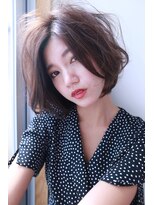 オーシャン(Ocean)&nbsp;[OCEAN Hair&Life]大人かわいい無造作なフェミニンボブ☆