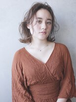 アイティー バイ アルバム 中野店(IT by ALBUM)&nbsp;ナチュラルミディ_ブランジュダブルバング_35324