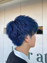 ヘアー アトリエ エゴン(hair atelier EGON) オーシャンブルーカラー