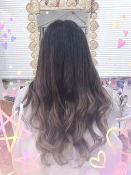 エデン ビークス チルドレン(EDeN Beeks children) #透け感グレージュ#グラデーション