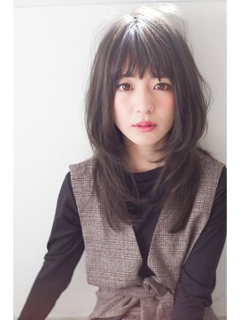 フェリア 緑地公園(FERIA) ◎イメチェン似合わせカット♪フルバング×レッドブラウン