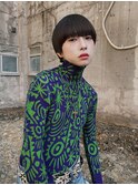 マッシュショート／タイト、コンパクト
