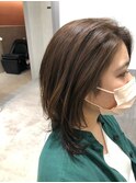 エアリー感あふれるレイヤースタイル