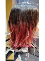 ゼル 熊谷(ZELE)&nbsp;派手髪ピンクカラー