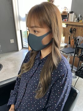 ルーシーバイパム 恵比寿(Lucy by PAM.) ベージュカラー×カット