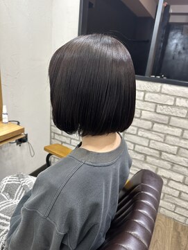 アンフィサンクミル 銀座(AnFye cinq mille) ジュエリーシステム縮毛矯正