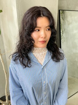 テトヘアー(teto hair) パーマ ウェーブヘア スパイラルパーマ くせ毛パーマ