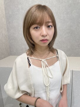 エジョン 八幡山店(Aejon) ショコラアッシュヘルシースタイルふんわりカールくびれヘア小顔