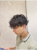 ハイライト/マッシュパーマ/束感/波巻き/新宿