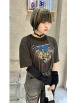 ムード タテマチ(mood tatemachi)&nbsp;アンブレラカラーブラック×ホワイトベージュ