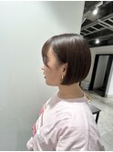 ピタッと柔らかショートボブ