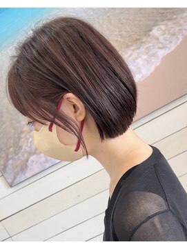 ラニハナクドウ(lanihana.kudo) +*~ショート×縮毛矯正【雰囲気を変えるには?】~*+