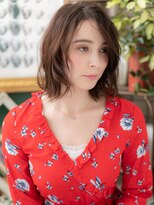 カバーヘア ブリス 志木南口駅前店(COVER HAIR bliss)&nbsp;フレンチカジュアルくせ毛風くびれヘアc520代志木20代30代40代