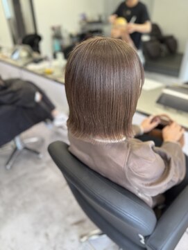 アイスプロドバイブルーム 木更津店(ice prod by bloom) ミディアムヘア/暗めカラー/グランマッシュ/木更津