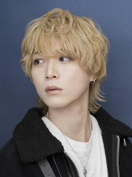 プライズ 池袋店(prize) ショートウルフルーズパーマ風メンズカット