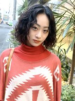 ブラウン(Brown)&nbsp;スパイラルパーマ/ボブパーマ