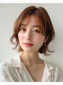 柔らかな動きを感じるニュアンスショート