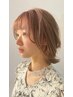 【miu期間限定★】カット＋艶カラー＋髪質改善トリートメント ￥12000