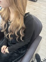 グランディールヘアデザイン(grandir hairdesign)&nbsp;プルエクステ/ハイトーン/千葉