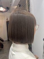 リビュー(re view)&nbsp;《re view MIRU》顎ラインボブ/まろやかベージュ