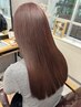 リノケア縮毛矯正+TOKIO LIMITED トリートメント　￥17000