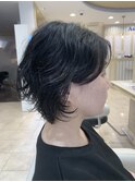 NOパーマくせ毛活かしカットショートボブ30代40代50代ゆるふわ