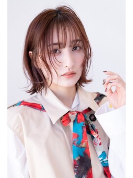 ドリップ バイ ハバナ 原宿(driP. by HAVANA) 大人可愛いいレイヤーボブ/2wayバング/アッシュベージュ