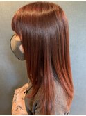 【廣田真弓】暖色系グラデーションカラー