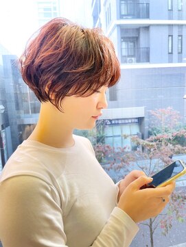 スティードトーキョー(Steed Tokyo) ピンクブラウン×ショートヘア