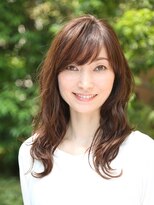 ヘアカラー専門店フフ 東十条店(fufu) 【fufu】ヘルシーベージュ×愛されセミロング