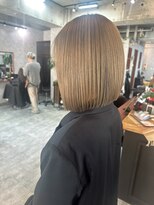 シールドヘアー 沖縄 新都心(C'LD Hair)&nbsp;切りっぱなしボブ/タッセルボブ