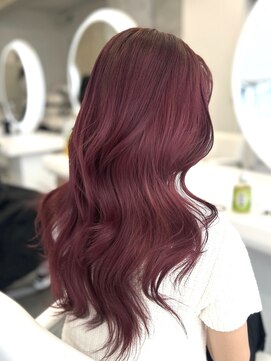 アイシー 表参道(ICY) ワンホンレッドヘア/盛れるレイヤーカット