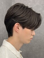 エルマーク 茨木(L-MARK)&nbsp;センターパートニュアンスパーマ韓国カルマパーマコンマヘア