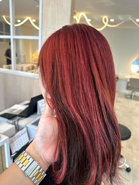 ルーチェココ ブラン(Lu'ce coco blanc) アプリコットオレンジレッドグラデーションカラー