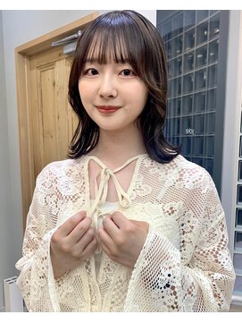 ヨーク(yoke) くびれヘア/ミディアムレイヤー