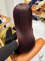 ユニ バイ マグ 長野店(Uni.by Mag)&nbsp;"ピンクカラー" 透明感ブリーチなしピンク