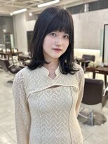 キアラ(Kchiara)&nbsp;外はねミディアムボブKchiara福岡奥野大成