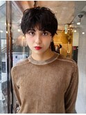 レイヤーボブ/ショート/ニュアンスパーマ/顔周りカット/20代30代