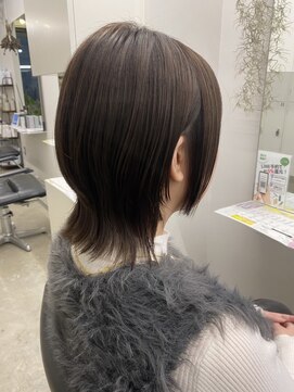 ボブウルフ　新宿/髪質改善/レディースウルフ