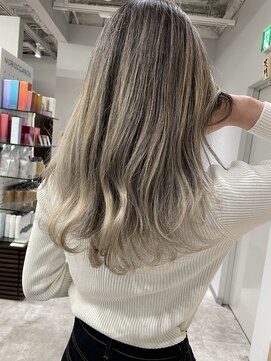 アヴァンス 京橋店(AVANCE) 着物ヘア/大人ガーリー/ダークアッシュ/似合わせカット/京橋