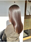 美髪ストレートヘア